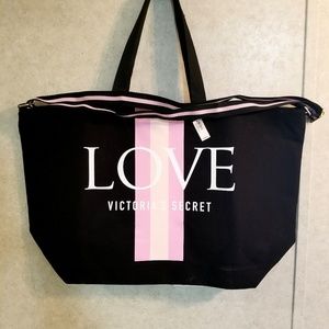 NWT Victoria's Secret Canvas Tote